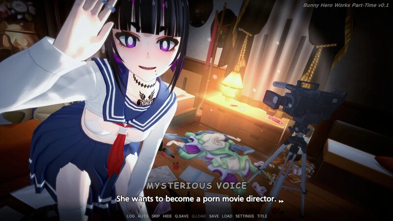Bunny Hero Works Part Time 8