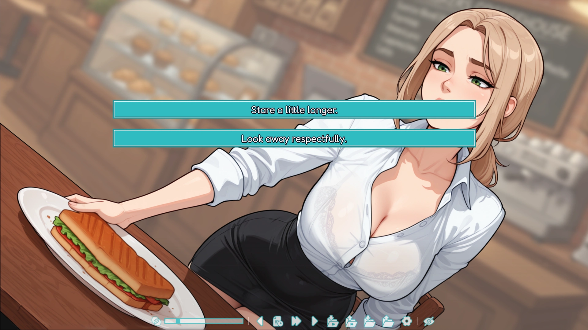 Femboy & Futa Cozy Cafe 6