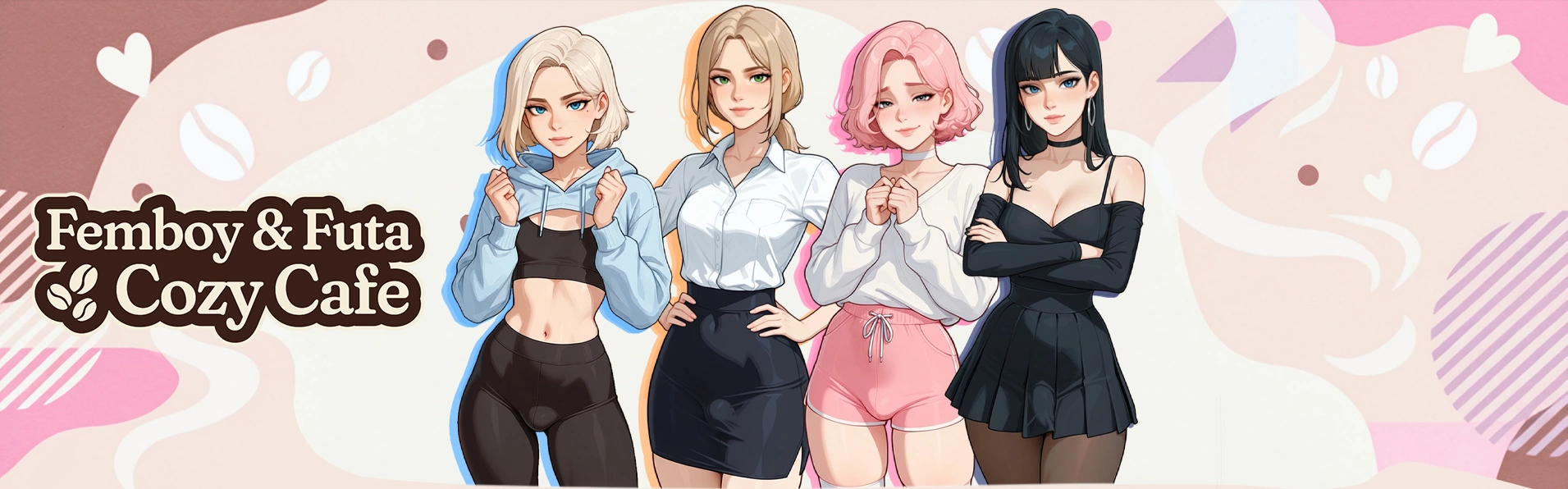 Femboy & Futa Cozy Cafe 1