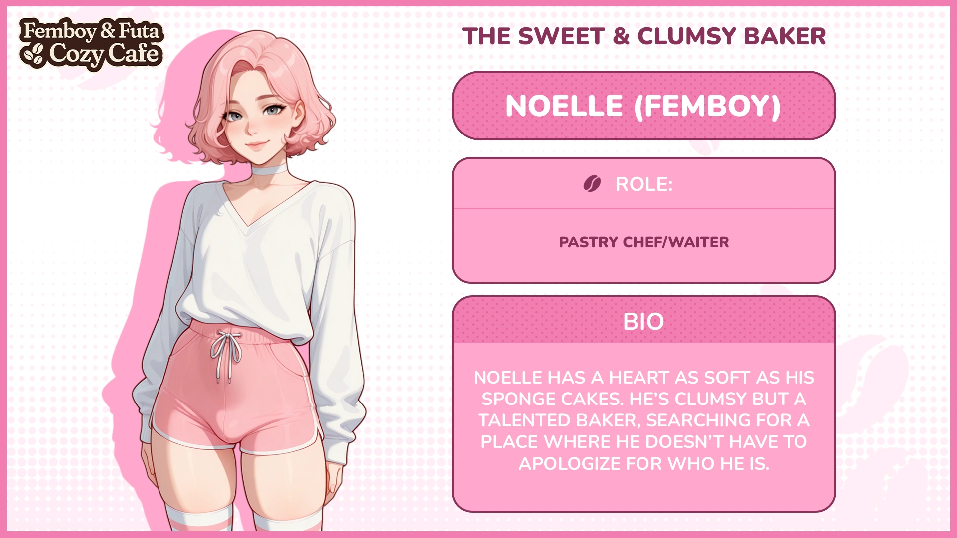 Femboy & Futa Cozy Cafe 11